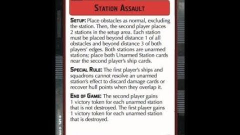 How-to play Objective "Station Assault" - Star Wars Armada Explained (SWAE)