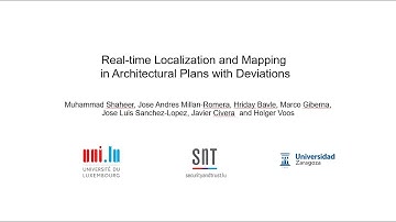 Real-Time Localization and Mapping in Architectural Plans with Deviations