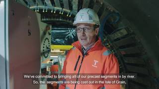 How do you build a tunnel under the Thames?