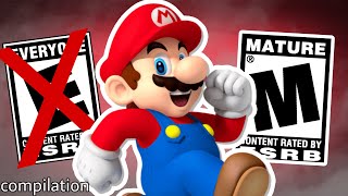 Mario Games That Aren't Rated E For Everyone + Mario Games That Aren't Rated E For Everyone 2