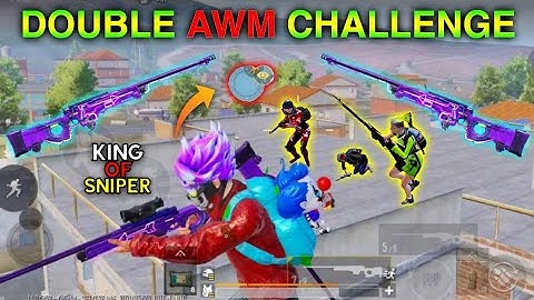 SUPER SNIPER TRAINING 😈 DOUBLE AWM CHALLENGE🔥 SAMSUNG,A3,A5,A6,A7,J2,J5,J7,S5,S6,S7,59,A10,A20,A50