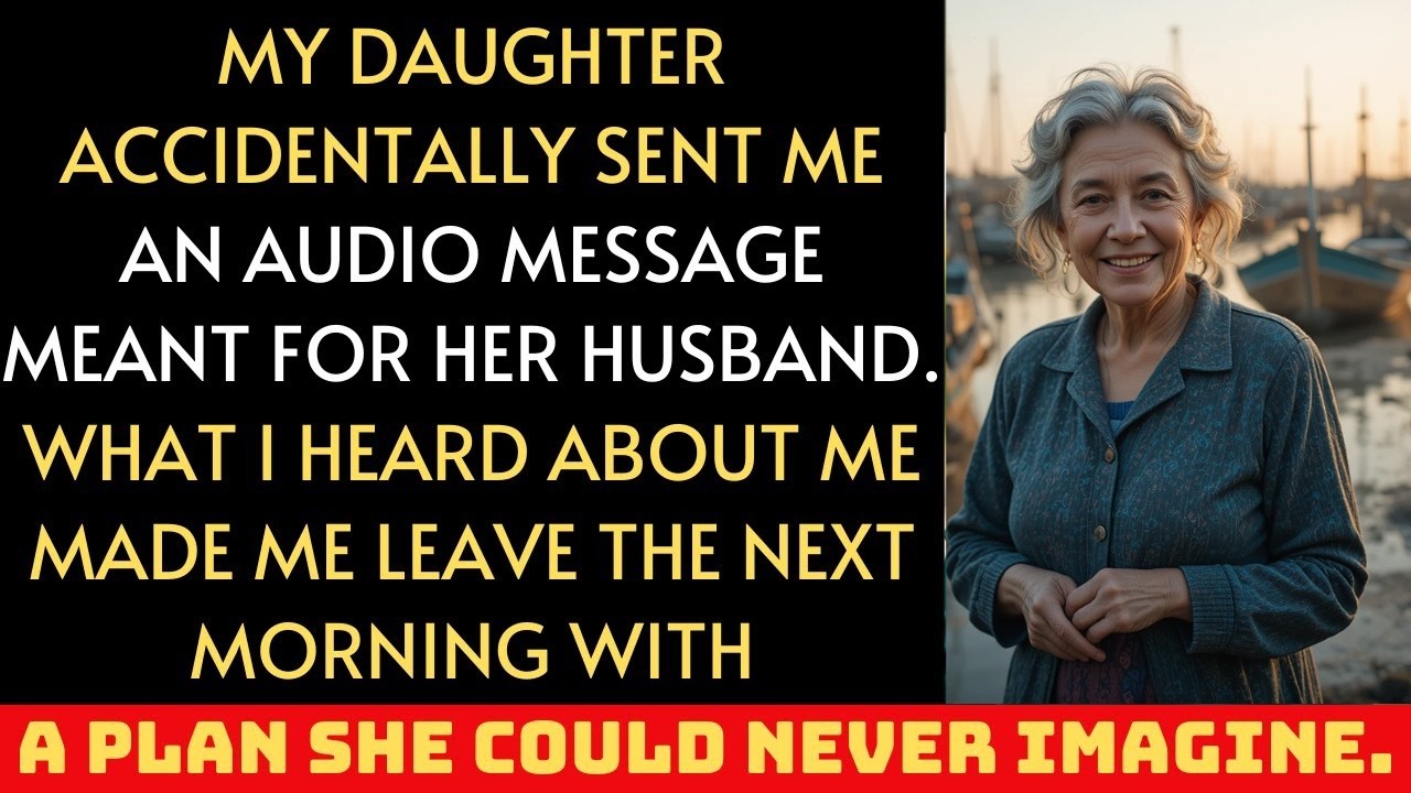 My daughter sent me a voice message meant for her husband—and what I heard left me speechless.