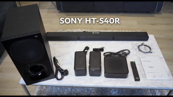 SONY HT-S40R / Barra de sonido con subwoofer + traseros 600W 5.1ch