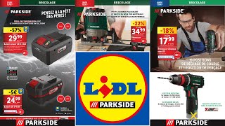 catalogue LIDL Parkside ✅ arrivage bricolage du 13 juin 2024 🛠