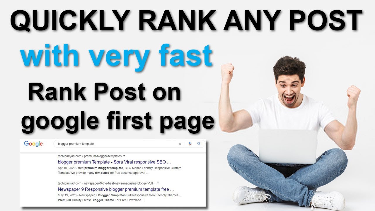 Quickly rank any post very fast on google first page | how to rank ...