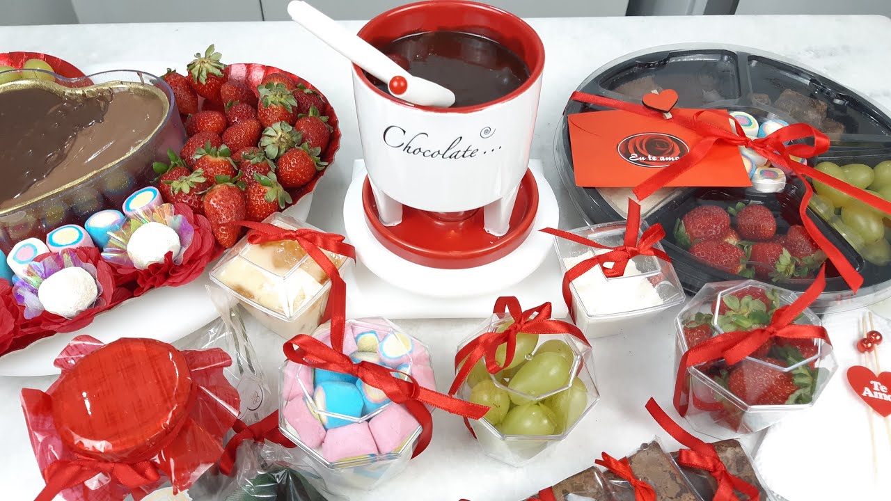 Fondue de Chocolate Varias Ideias Para o Dia dos Namorados