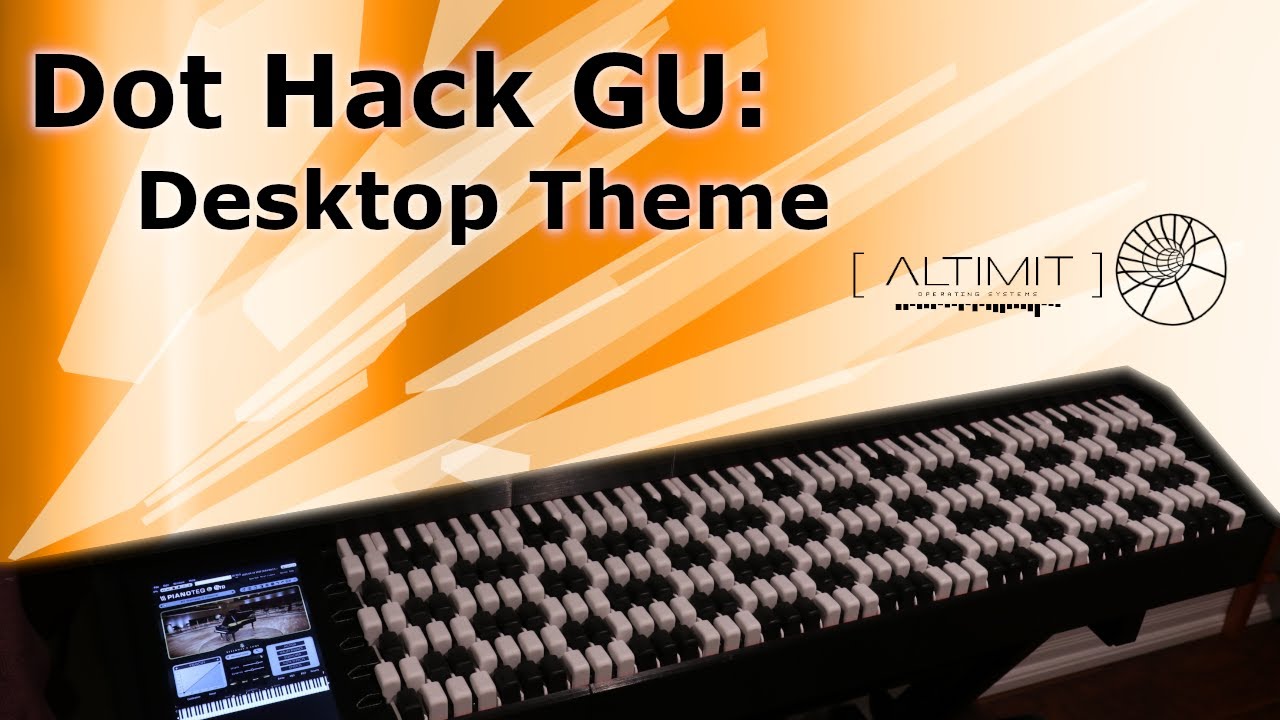 Janko: Desktop theme (Dot Hack - GU)