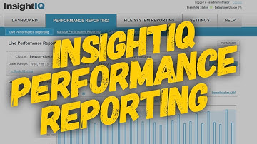 Isilon Performance Reporting With InsightIQ ✅