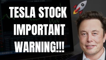 🔥 TESLA STOCK IMPORTANT WARNING! TSLA, SPY, QQQ, ES, NQ, BTC, NVDA, AMD, & AAPL! 🚀