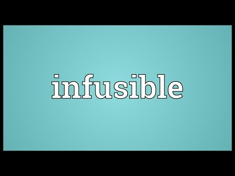 Header of infusible