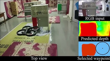 Real-time Dense Monocular SLAM with Online Adapted Depth Prediction Network