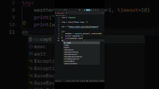 I Made a Weather App with Python in Minutes! 🌦️🐍
