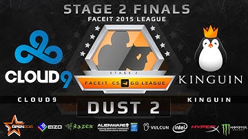 Cloud9 vs Kinguin - Dust 2 (FACEIT Stage 2 Finals)