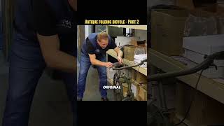 ANTIQUE FOLDING BICYCLE - PART 2 #collection #explore #fypシ #pawnstars #blowup