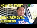 How to start a Junk Removal Business: Everything you Need (2019)