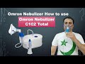 Omron Nebulizer How to use. Omron Nebulizer C102 Total.