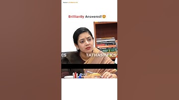 Brilliantly Answered 🌟 Medha Anand | Upsc Interview