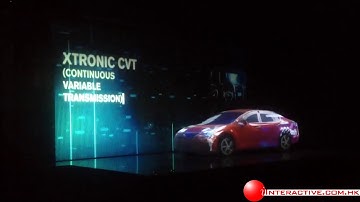 3D Projection Mapping on Nissan