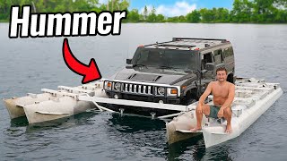 My New Hummer Pontoon!