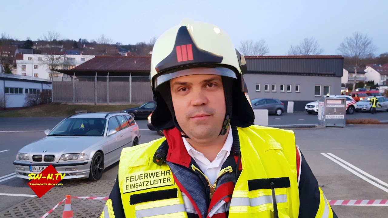 Brand in  Schonungen 29.03.2018