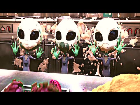 Food Fight At Area 51 | Escape From Planet Earth