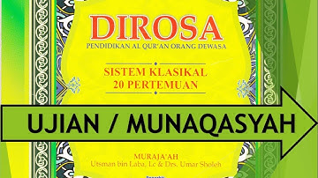 DIROSA HALAMAN MUNAQASYAH / UJIAN