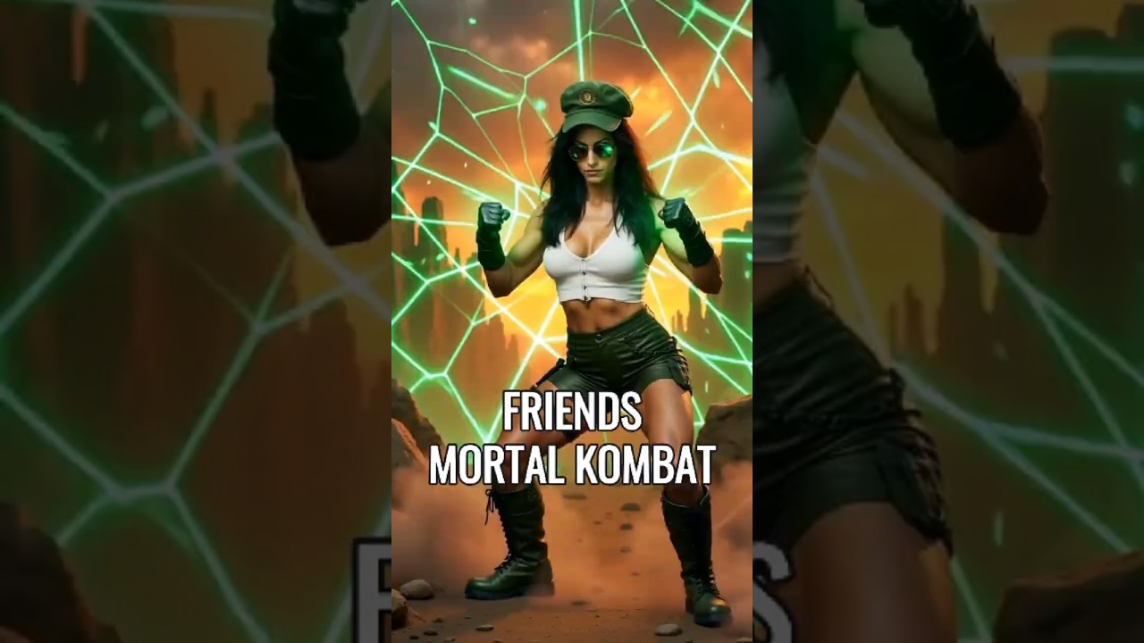 Friends Meets Mortal Kombat: Fighter Transformations