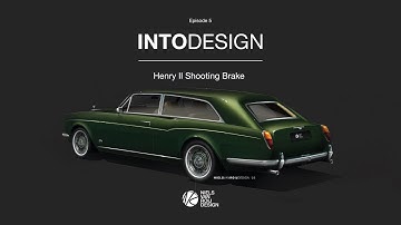 INTO DESIGN 005: car design details and sketches of Henry II Shooting Brake | Niels van Roij Design