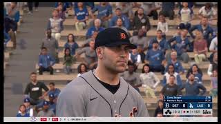 MLB The Show 2020 Simulation - Tigers vs. Dodgers, Jun. 20 (Game 76)