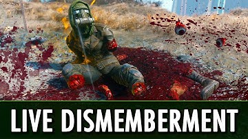Fallout 4 Mod: Live Dismemberment - Battle Mutiliation