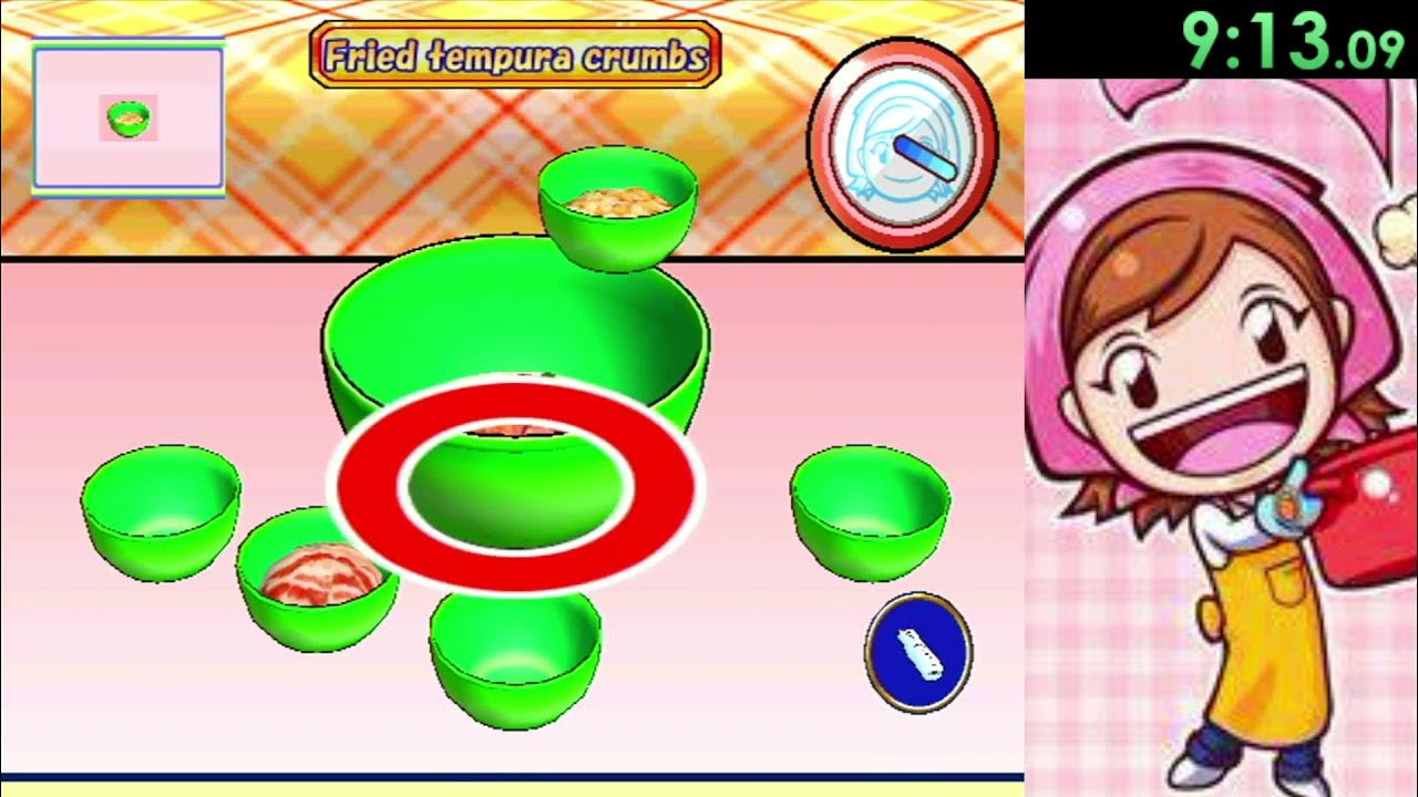 Cooking mama cook off 10 recipe speedrun youtube