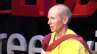 Happiness is all in your mind: Gen Kelsang Nyema at TEDxGreenville 2014