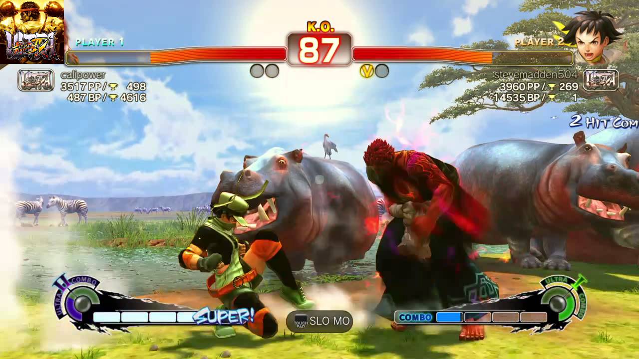 USF4 AlexValle (E.Ryu) vs stevemadden504 (Makoto)