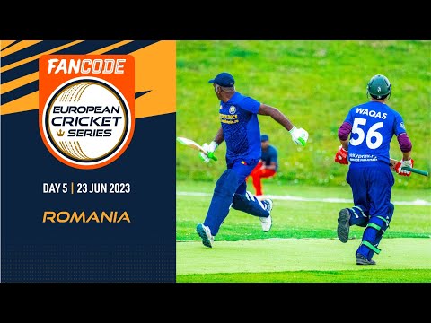 🔴 FanCode ECS Romania, 2023 | Day 5 | T10 Live Cricket | European Cricket