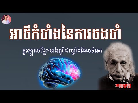 #អានសៀវភៅ Iលួចខួរក្បាលអាញស្ដាញ I អាថ៌កំបាំងនៃការចងចាំខួរក្បាលផ្នែកខាងស្ដាំជាឃ្លាំងដែលទំនេរ !(ភាគទី២)