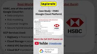 HSBC on Google Cloud 🏛️ | Enterprise Banking Case Study | GCP #gcp #implovate #googlecloud
