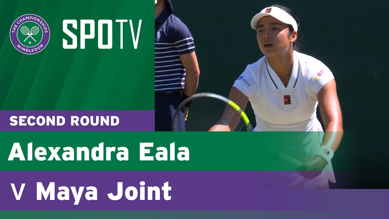 Alexandra Eala vs Maya Joint | Second Round Highlights | Wimbledon 2026