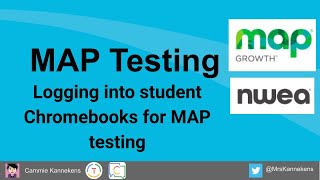 NWEA/MAP test - Student Chromebook Login for (kiosk app)