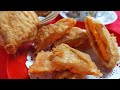 大马街边美食番薯炸年糕｜Malaysian Street Food Fried Nian Gao with Sweet Potato｜Kuih Bakul Goreng Ubi