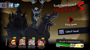 Troll Face Quest: Horror 3 - All Levels