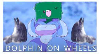 Dolphin on Wheels MEME Minecraft