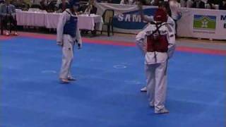 European Taekwondo Qualification Tournament For Beijing Olympic Games Istanbul Male -68 Kg Lithuania Vs Albania Round 3