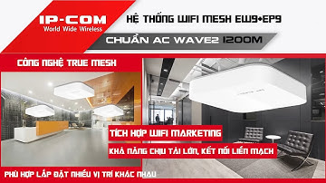 IPCOM Bộ Sản Phẩm WIFI MESH EW9 + EP9x2