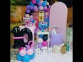 hermosas decoraciones para fiestas y cumpleaños de la agrupación  de kpop BTS.