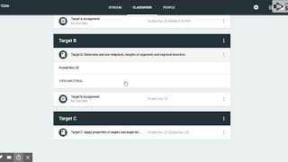 WBLE Prototype Google Classroom