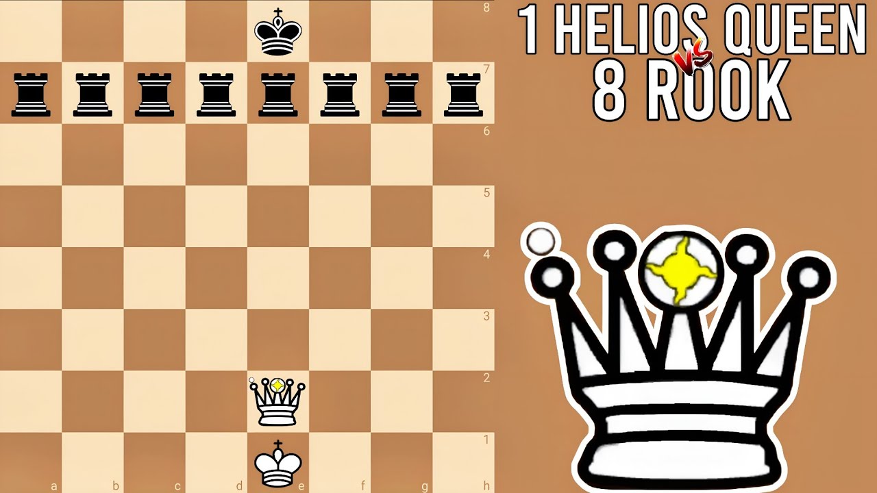 How many HELIOS QUEEN are needed to defeat 8 ROOK ?