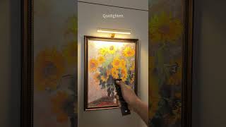 Clip On Picture Light | Install in 1 Second, No Drilling Wireless Art Lamp