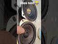 Extreme bass test on two subwoofers #shorys #bassboosted #music #bassmusic #basstest #viral