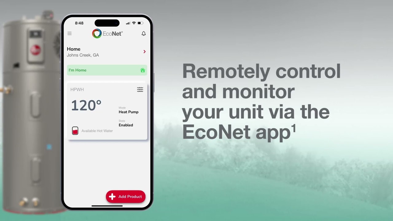 Smart Connectivity & Energy Savings With Rheem® ProTerra®