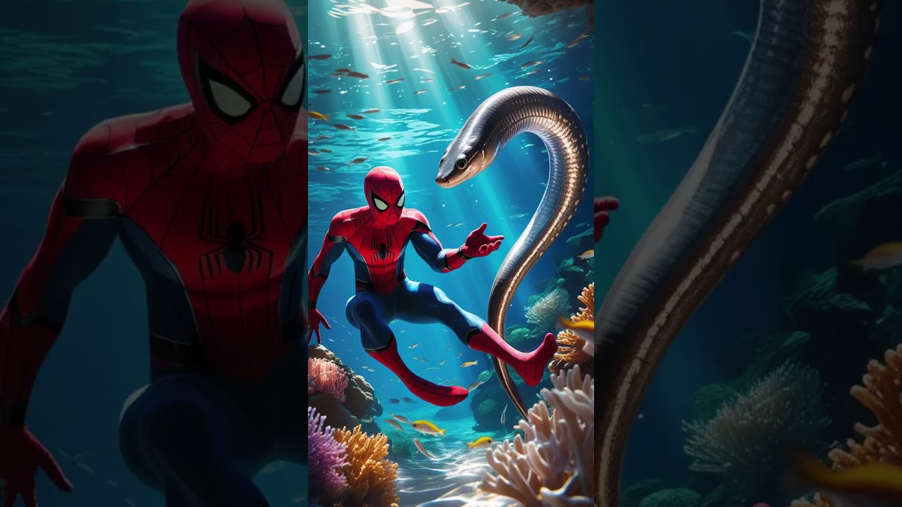 Animal Fusion:Spider-Man Sea Turtle hybrid  